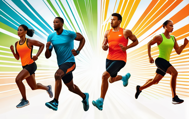 운동 중 대사과정 - Here are three detailed image generation prompts in English, adhering to all guidelines: 운동 중 대사과정 - Here are three detailed image generation prompts in English, adhering to all guidelines: