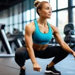 여성 운동과 생리주기 관계 - **Prompt: The Empowered Follicular Phase**
"A strong and radiant young woman, in her late 20s, w...